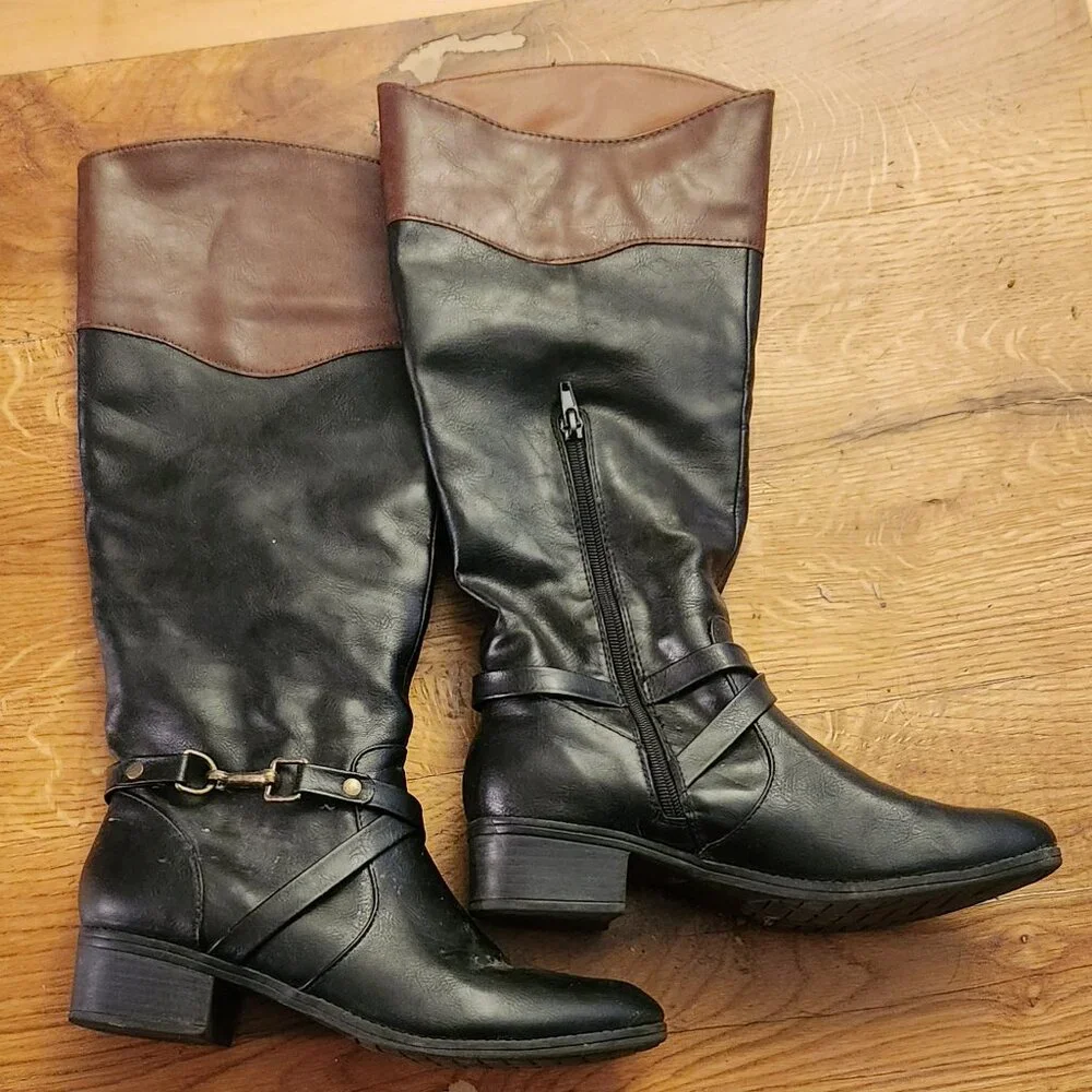 Rampage Mid-Calf Riding Style Boot - Picture 2 of 4